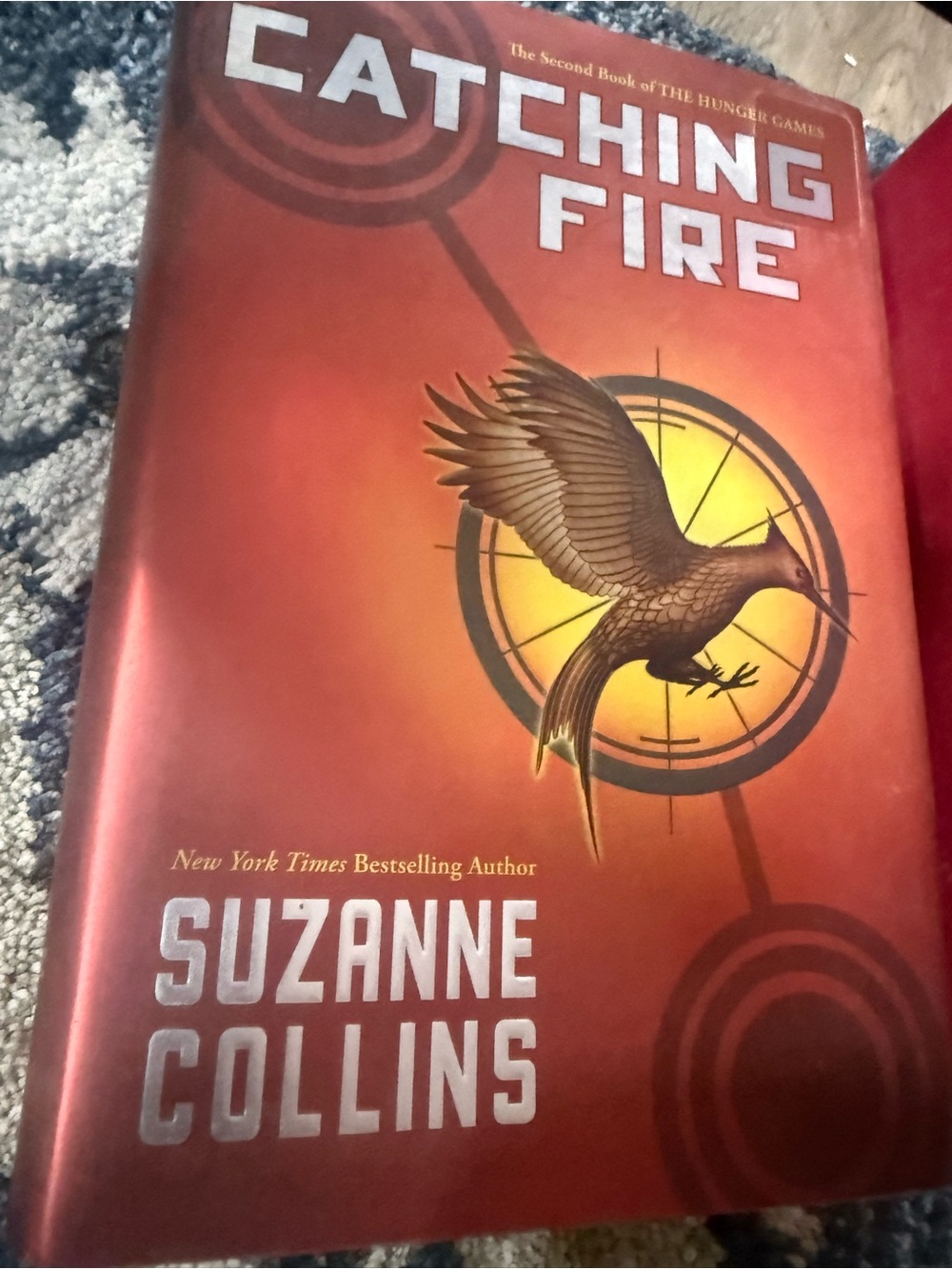 Book Catching Fire - Hard Cover / Hunger Games